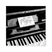 Tampons Encreurs Joli piano (Impression)
