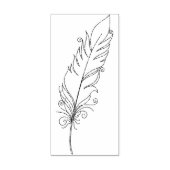 Tampons Encreurs Joli plan en plume (Impression)