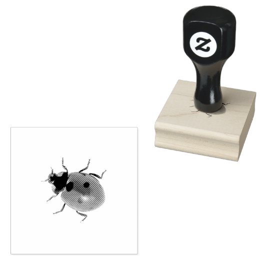 Tampons Encreurs Joli rétro Lady Bug (Tamponné)
