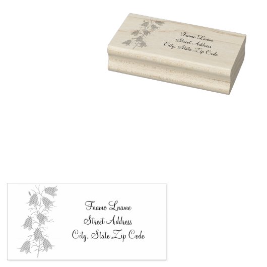 Tampons Encreurs Joli Timbre en caoutchouc Bluebells (Tamponné)