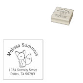 Tampons Encreurs Jote Little Fox Arch Adresse (Tamponné)