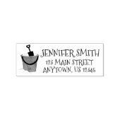 Tampons Encreurs Jouets de plage seau à seau à seau à sable chausse (Impression)