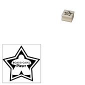 Tampons Encreurs Joueur de plateau Bois d'art Timbre (Tamponné)