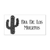 Tampons Encreurs Jour des morts Happy Cactus Personnalisé (Impression)
