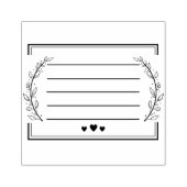 Tampons Encreurs Journal du planificateur d'objectifs de l'envelopp (Impression)