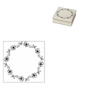 Tampons Encreurs Journal moderne Circle Flower (Tamponné)