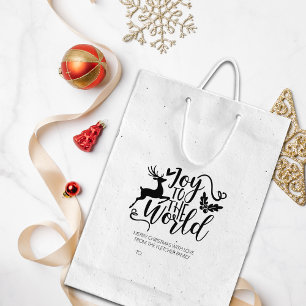 Tampons Encreurs Joy to the World, Joyeux Noël Famille Grand