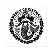 Tampons Encreurs Joyeuse sirène de Noël (Impression)