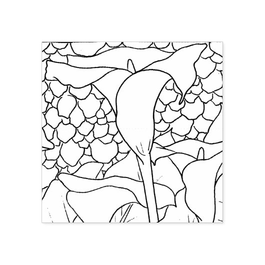 Tampons Encreurs Joyeuse Tortue Hollow - Calla lily (Impression)