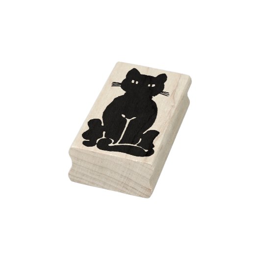 Tampons Encreurs Joyeux chat noir (Tampon)