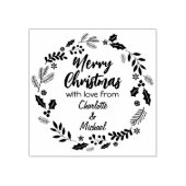 Tampons Encreurs Joyeux Noël avec amour de (coutume), (Impression)