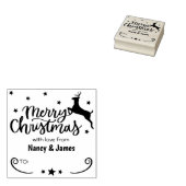 Tampons Encreurs Joyeux Noël avec amour de (coutume) Couple, (Tamponné)