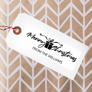 Tampons Encreurs Joyeux Noël de la famille (coutume),