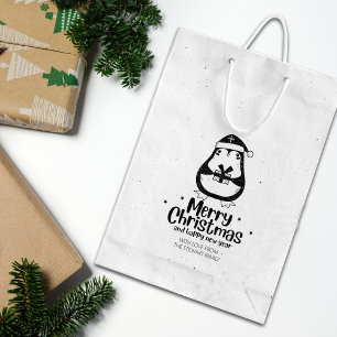 Tampons Encreurs Joyeux Noël de Pingouin mignon