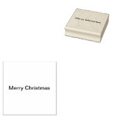Tampons Encreurs Joyeux Noël heureux vacances simple minimum (Tamponné)