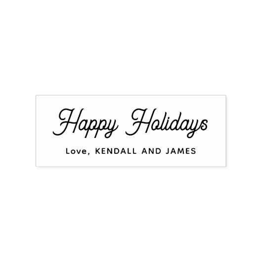 Tampons Encreurs Joyeux Noël Joyeux Script Nom (Impression)