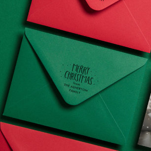 Tampons Encreurs Joyeux Noël mignon points simples étoiles vacances