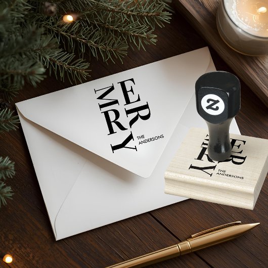 Tampons Encreurs Joyeux Noël moderne