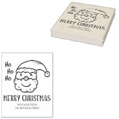 Tampons Encreurs Joyeux Noël moderne (Tamponné)