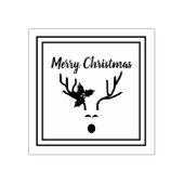 Tampons Encreurs Joyeux Noël moderne Antlers de rennes (Impression)