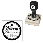 Tampons Encreurs Joyeux Noël personnalisé (Tamponné)