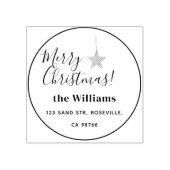 Tampons Encreurs Joyeux Noël rustique (Impression)