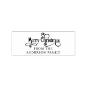 Tampons Encreurs Joyeux Noël Timbre en caoutchouc spécifique au cli (Impression)