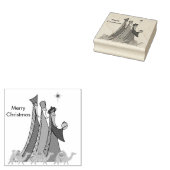 Tampons Encreurs Joyeux Noël Trois Sages (Tamponné)