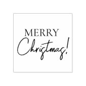 Tampons Encreurs Joyeux Noël typographie moderne (Impression)