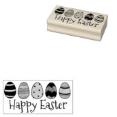 Tampons Encreurs Joyeux Oeufs Peints de Pâques Panier de Pâques Tim (Tamponné)