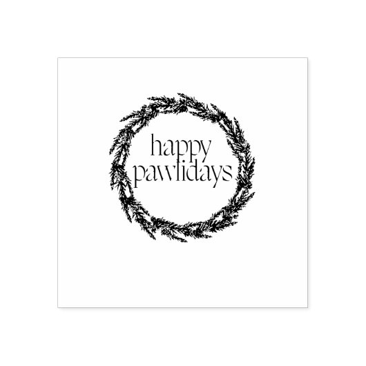 Tampons Encreurs Joyeux Pawlidays (Impression)