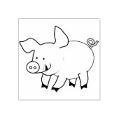 Tampons Encreurs Joyeux Piggy Cartoon (Impression)