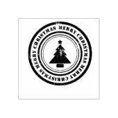 Tampons Encreurs Joyeux sapin de Noël (Impression)