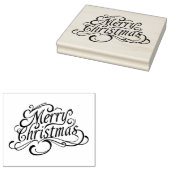 Tampons Encreurs Joyeux texte de Noël, cloches et sainte (Tamponné)