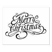 Tampons Encreurs Joyeux texte de Noël, cloches et sainte (Impression)
