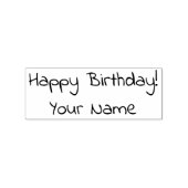 Tampons Encreurs Joyeux timbre d'anniversaire (Impression)