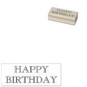 Tampons Encreurs Joyeux timbre d'anniversaire, joyeux timbre d'anni (Tamponné)