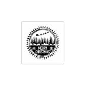 Tampons Encreurs Joyeux timbre de Noël (Impression)