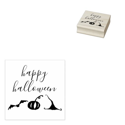 Tampons Encreurs Joyeux Timbre en caoutchouc Halloween (Tamponné)