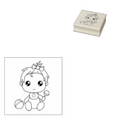 Tampons Encreurs Jumpsuit fille bébé Couleur moi (Tamponné)