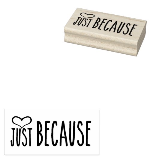 Tampons Encreurs Juste parce que 5 (Tamponné)