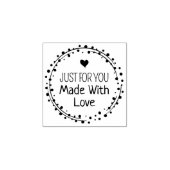 Tampons Encreurs Juste Pour Vous, Fabriqué Avec Amour, Petite Entre (Impression)