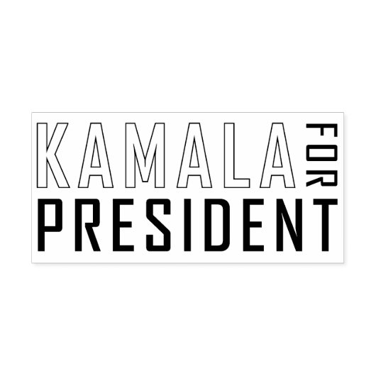 TAMPONS ENCREURS KAMALA PRÉSIDENTE (Impression)