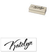 Tampons Encreurs Katelyn nom cursive écriture décorative (Tamponné)