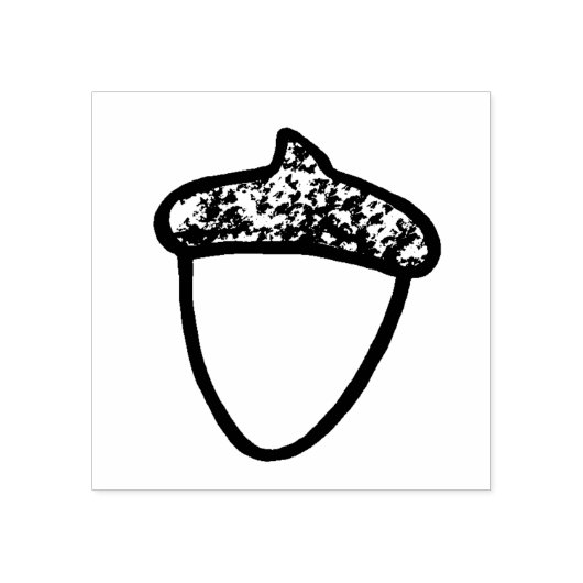 Tampons Encreurs KiniArt Acorn Rubber Stamp (Impression)