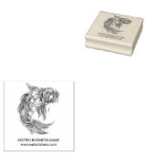 Tampons Encreurs Koi fish Mandala (Tamponné)