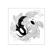 Tampons Encreurs Koi Fish Yin Yang (Impression)