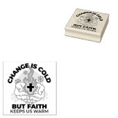 Tampons Encreurs La foi nous réchauffe - L'application des oeuvres  (Tamponné)