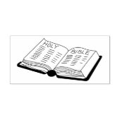 Tampons Encreurs La Sainte Bible chrétienne Timbre en caoutchouc (Impression)