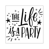 Tampons Encreurs La vie est une fête (Impression)